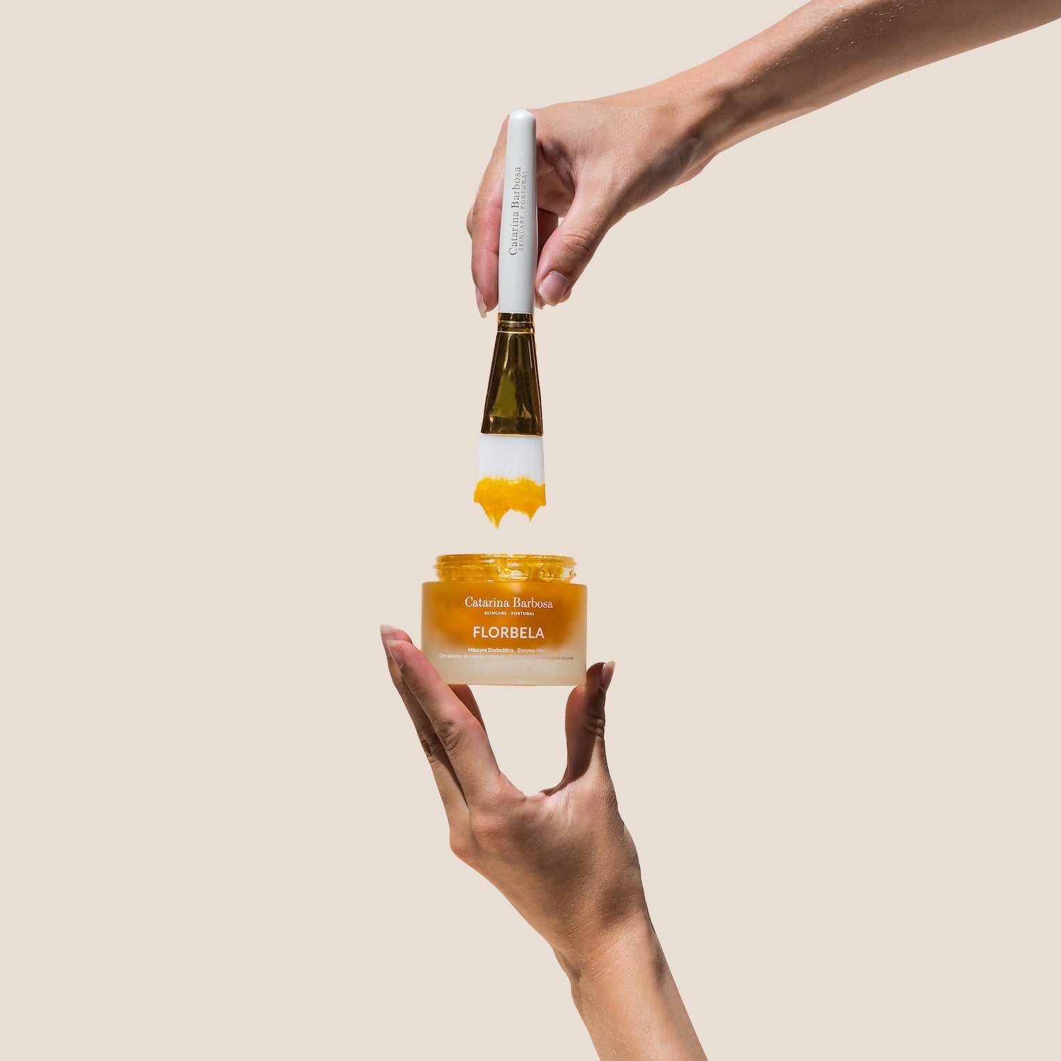 FLORBELA - Pralle Gel-Maske mit viel Feuchtigkeit und sanften Fruchtenzymen