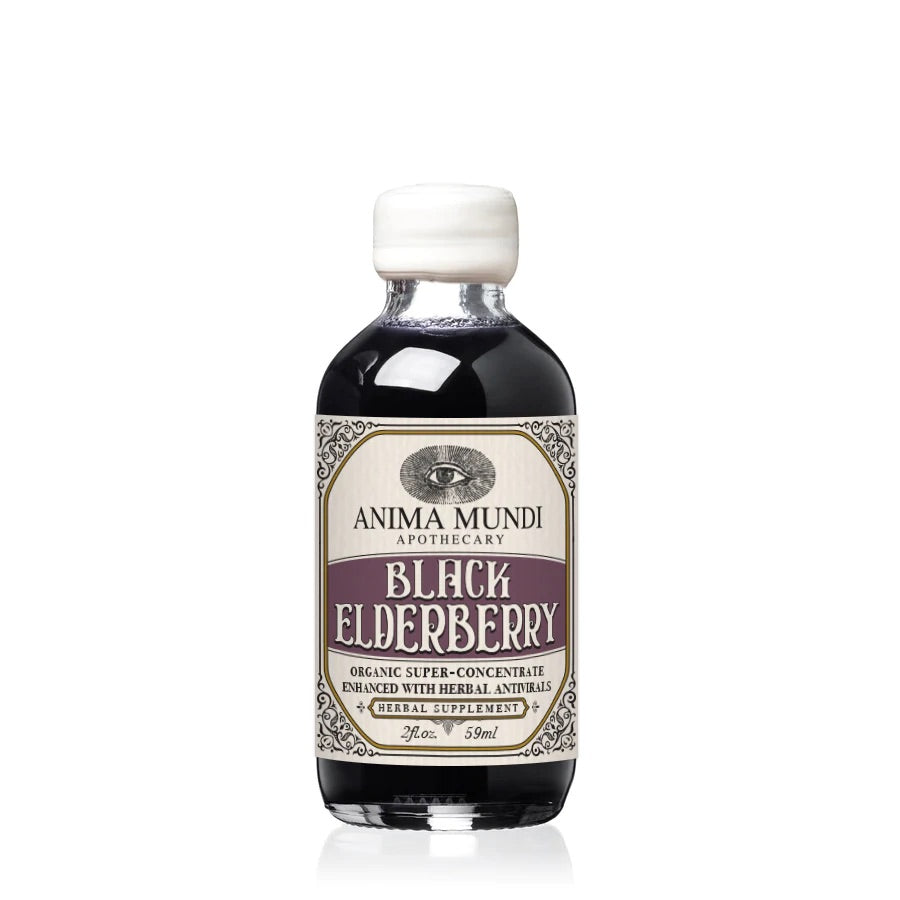 Black Elderberry - Schwarzer Holunderbeersaft - antiviral, immunstärkend, Atemwegsstärkend North Glow