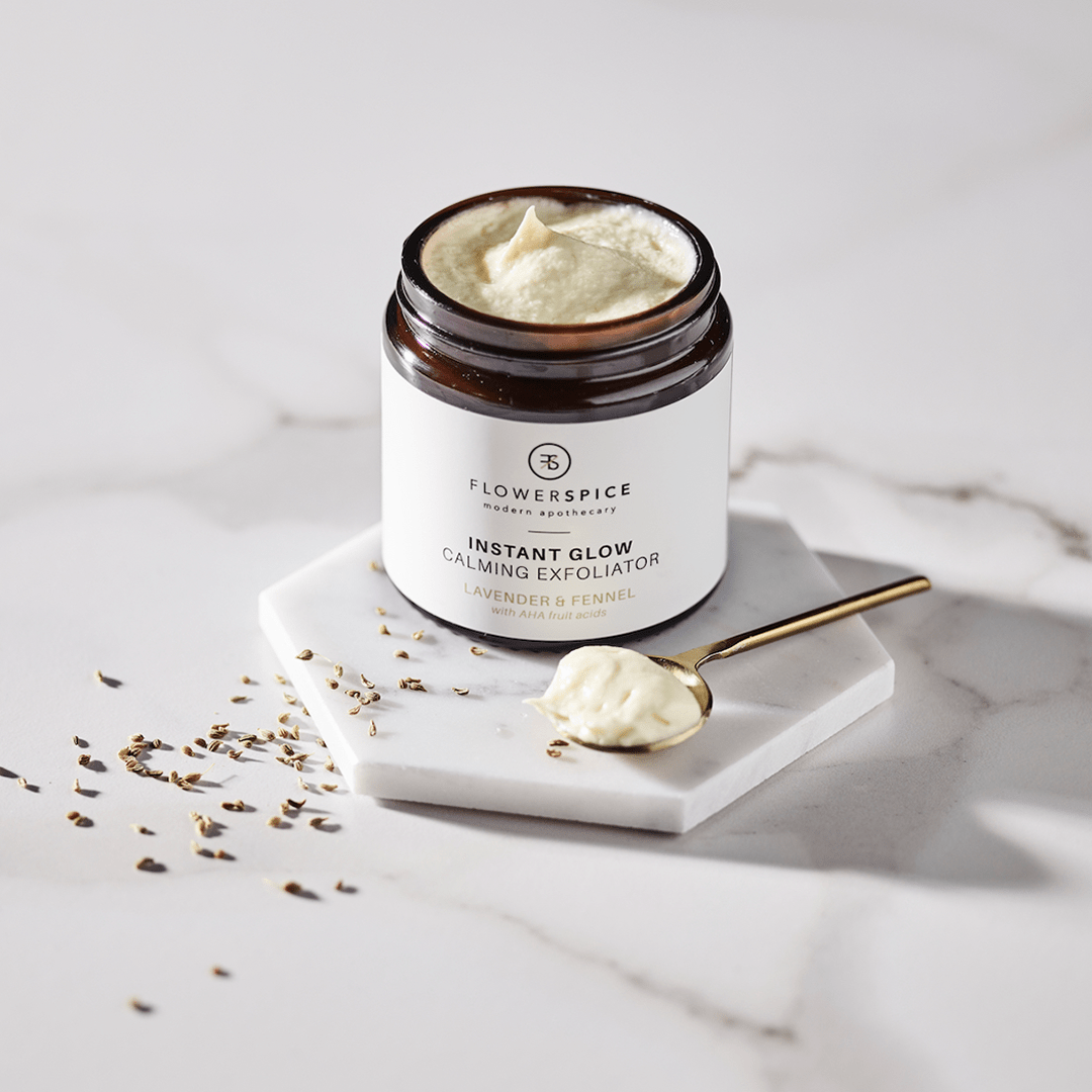 Flower and Spice, Peeling, Skincare, Clean Beauty, Naturkosmetik, Biokosmetik, nachhaltige Kosmetik