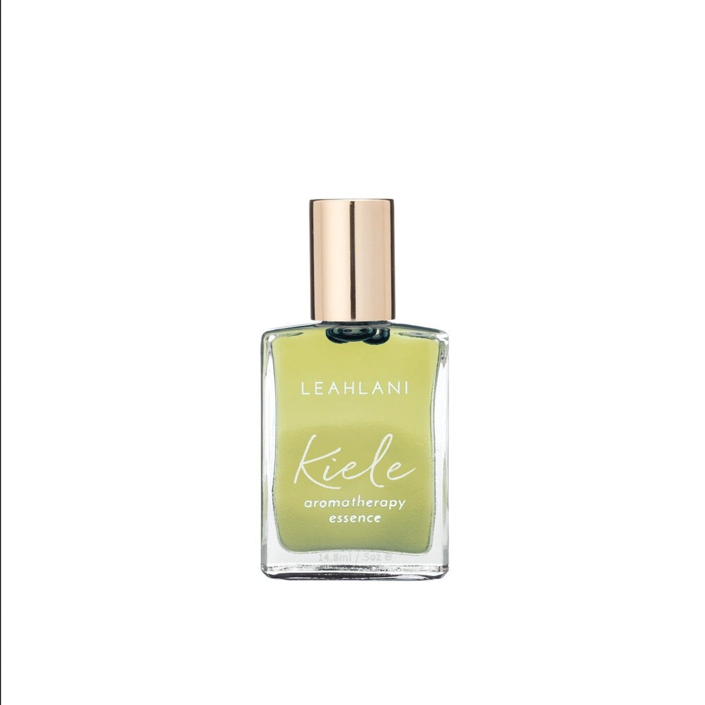Leahlani Kiele Aroma Essence Flakon vor weißem Hintergrund