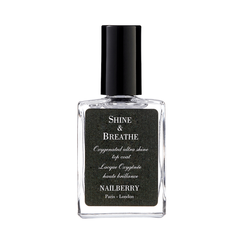 Nailberry Shine & Breathe - Atmungsaktiver Überlack für Glanz & Farbfestigkeit