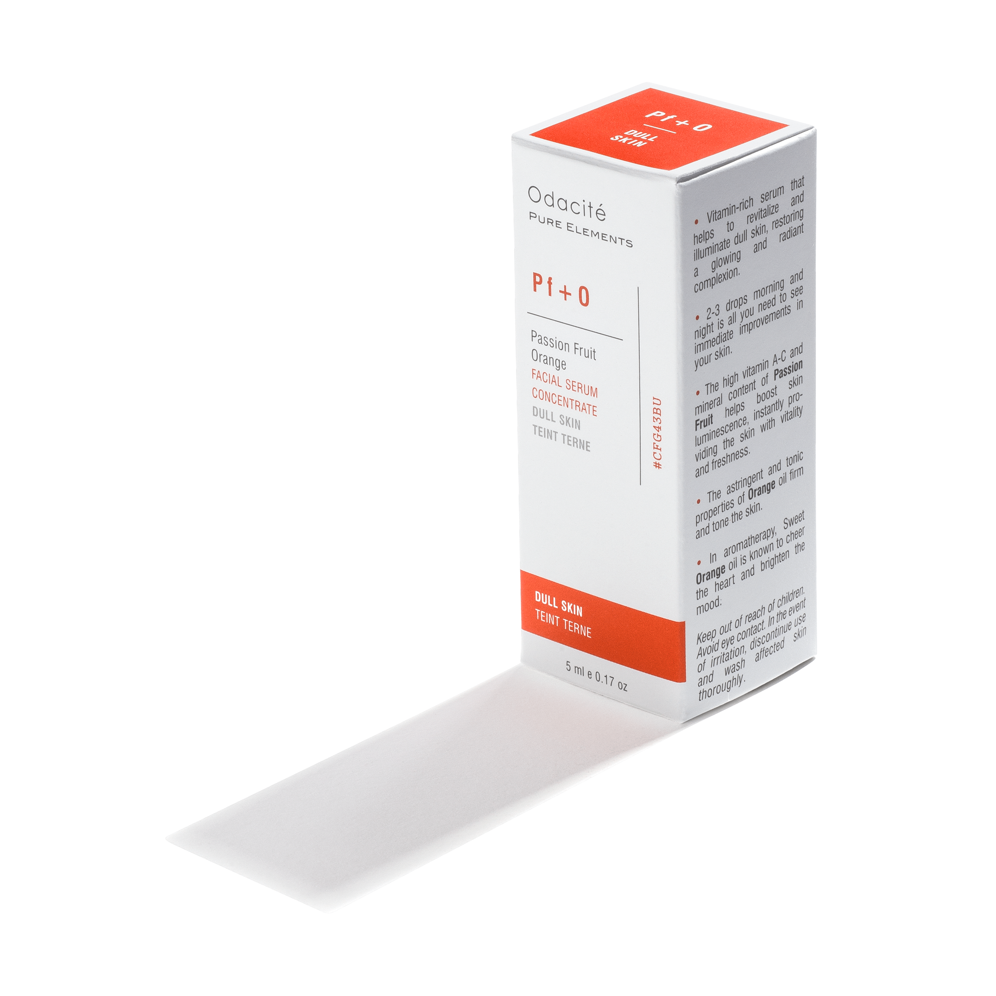 Pf+O Serum - Konzentrat für stumpf und matt aussehende Haut