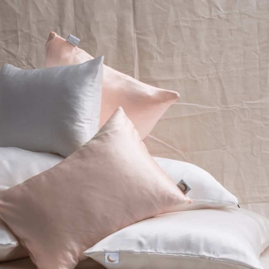 Premium silk pillowcase against wrinkles, acne and split ends - 40x80