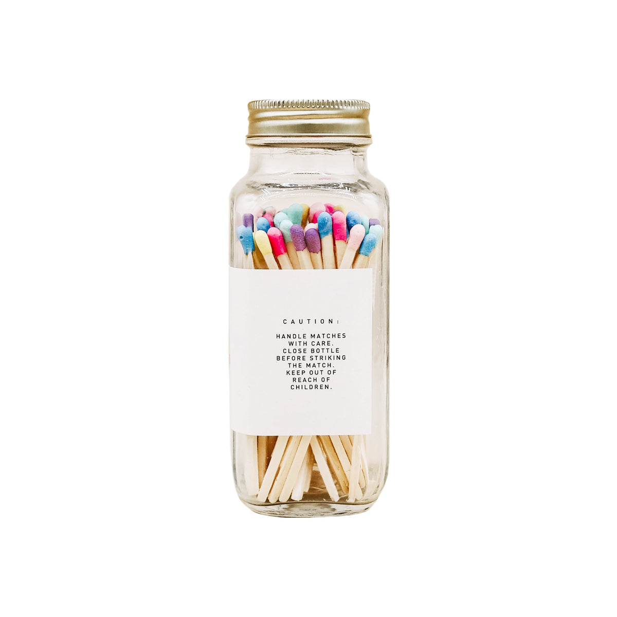 Rainbow Safety Matches - Gold Lid | SWEET WATER DECOR - Streichhölzer
