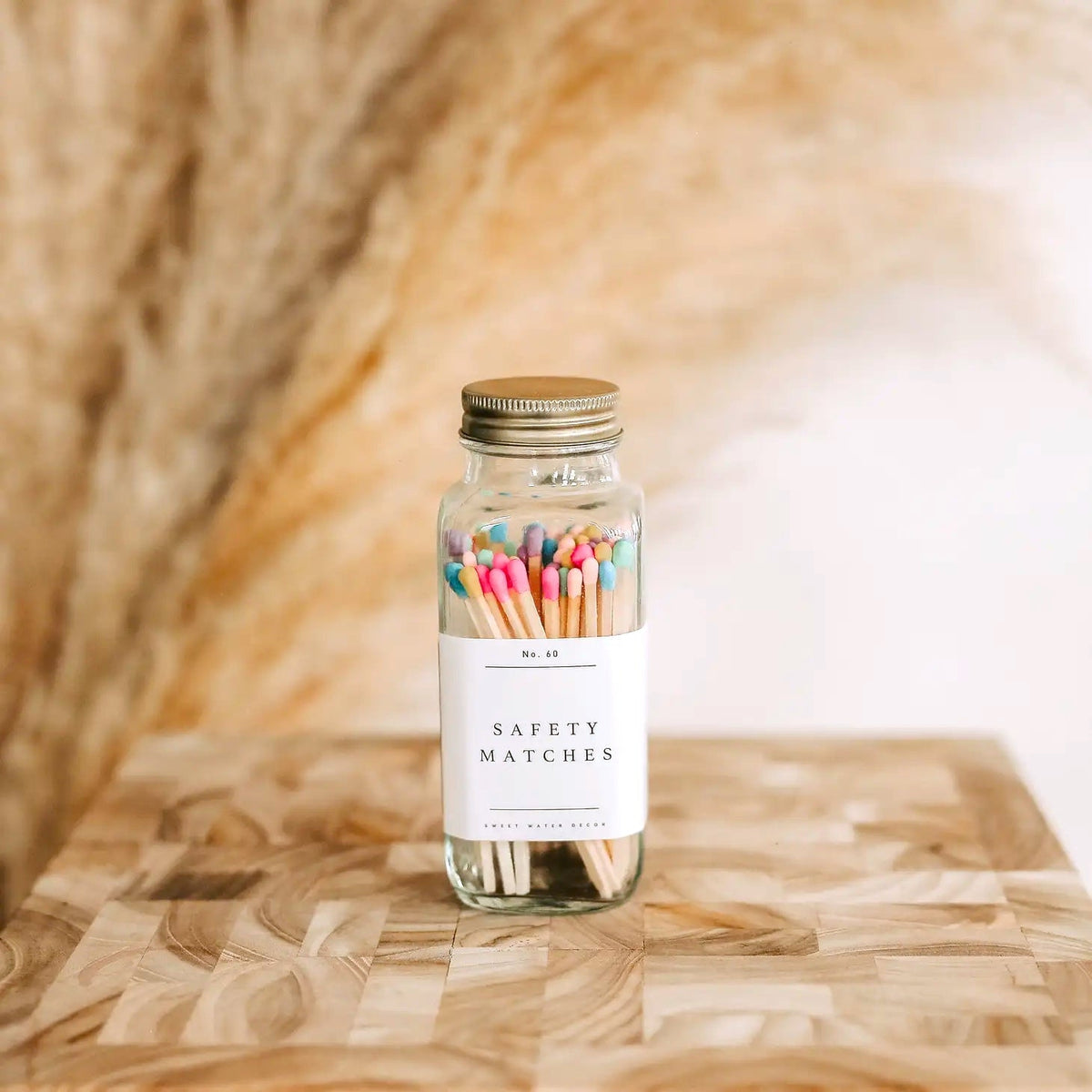 Rainbow Safety Matches - Gold Lid | SWEET WATER DECOR - Streichhölzer