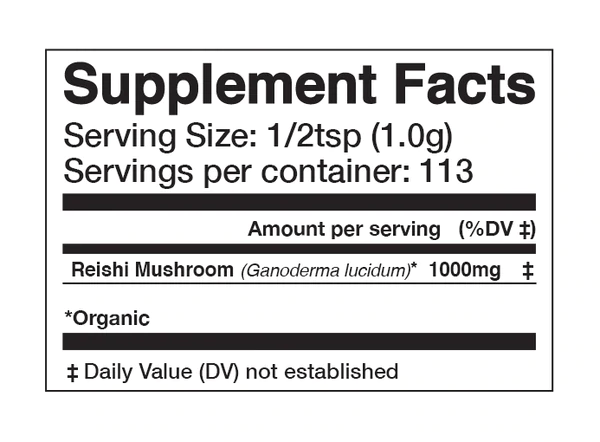 REISHI Fountain of Youth (pure Reishi powder) ANIMA MUNDI