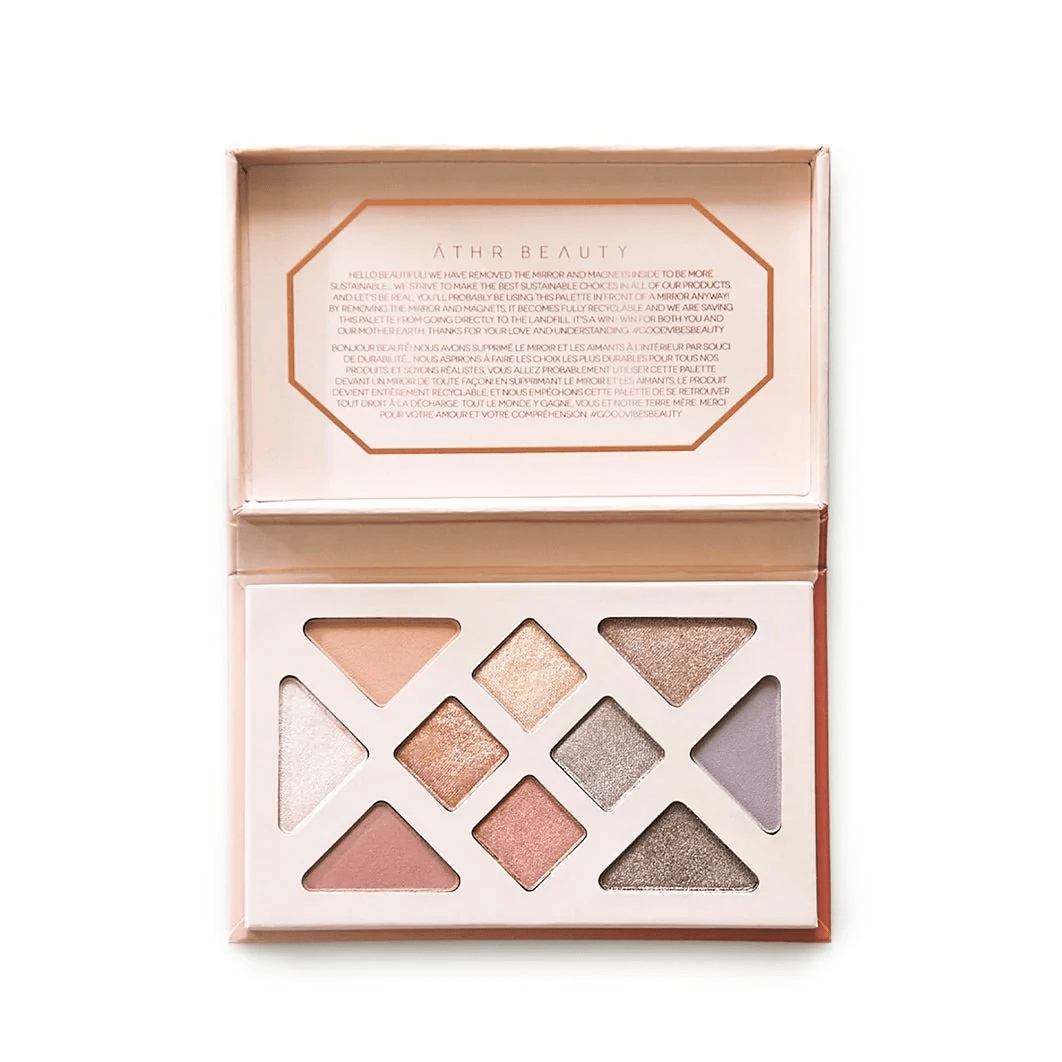 Rosequartz Crystal Gemstone Palette - Lidschattenpalette in klassischen Rosatönen