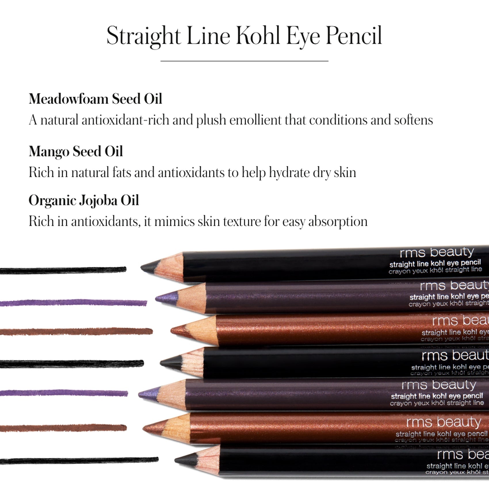 Straight Line Kohl Eye Pencil PLUM by RMS Beauty - Eyeliner