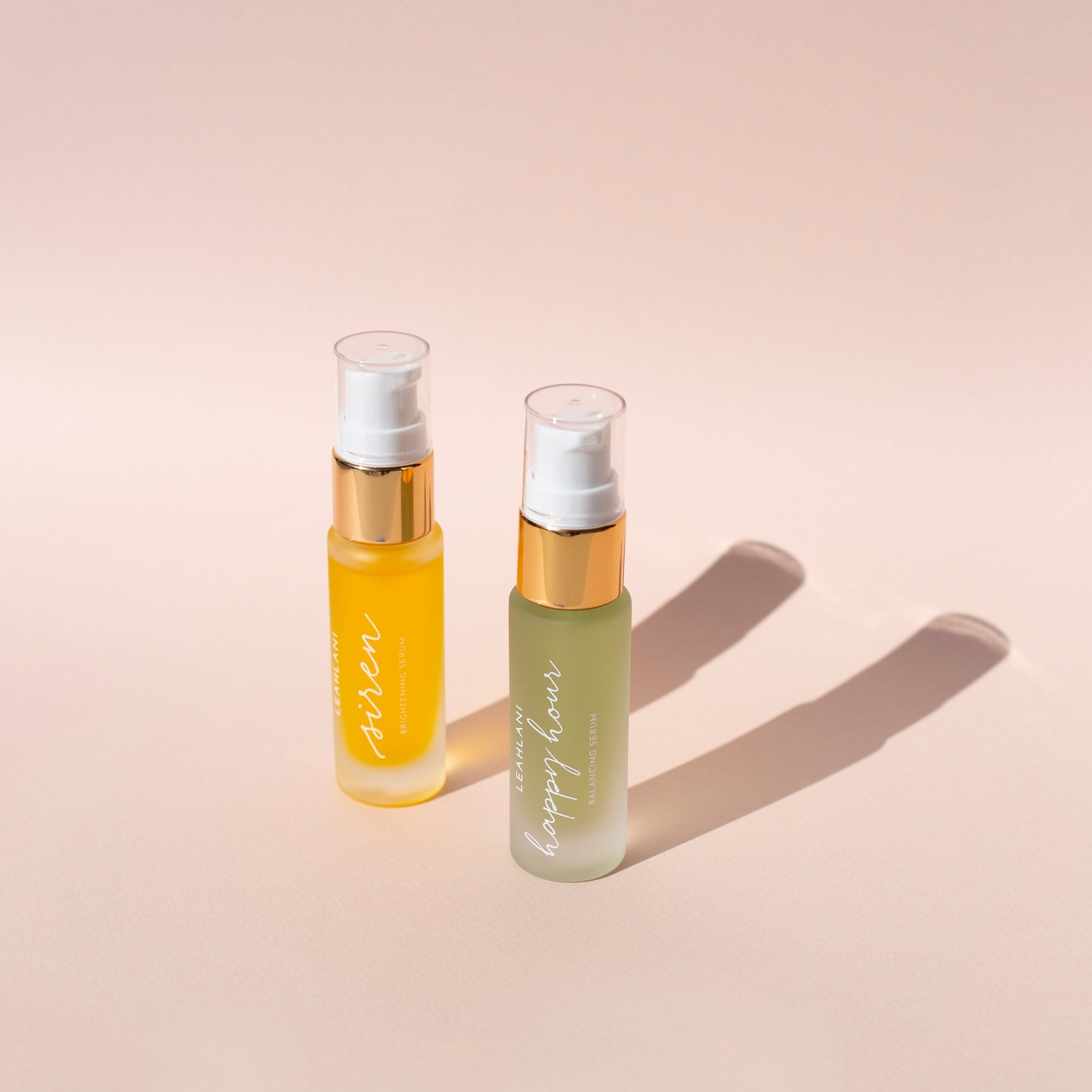 Leahlani The Serum Duo Flaschen