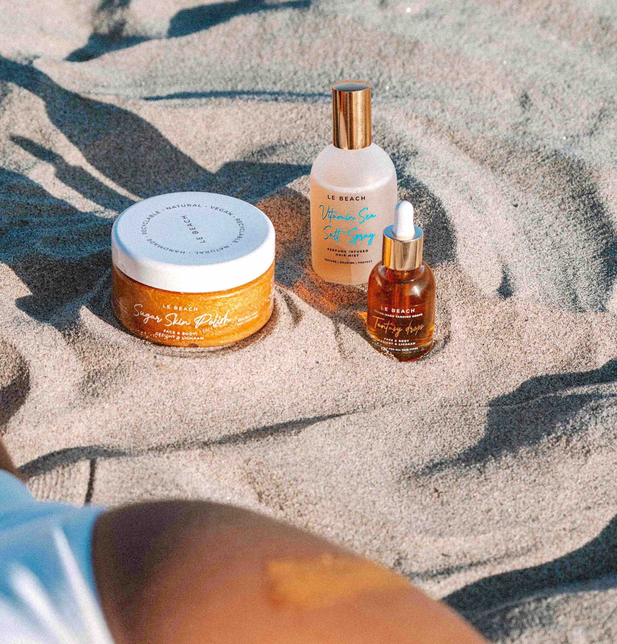 Le Beach - healthy, fragrant tan and body care.