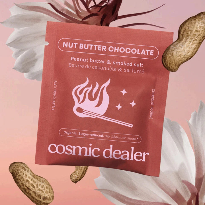 PEANUTBUTTER & SMOKED SALT 4er Box Chakra Schokolade COSMIC DEALER