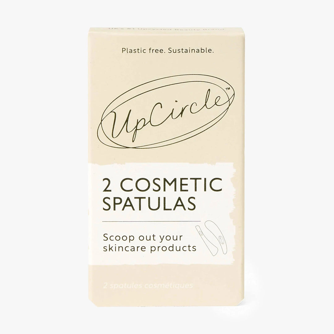 UpCircle 2 Cosmetic Spatulas im Set für Cremes, Masken und Peelings. North Glow