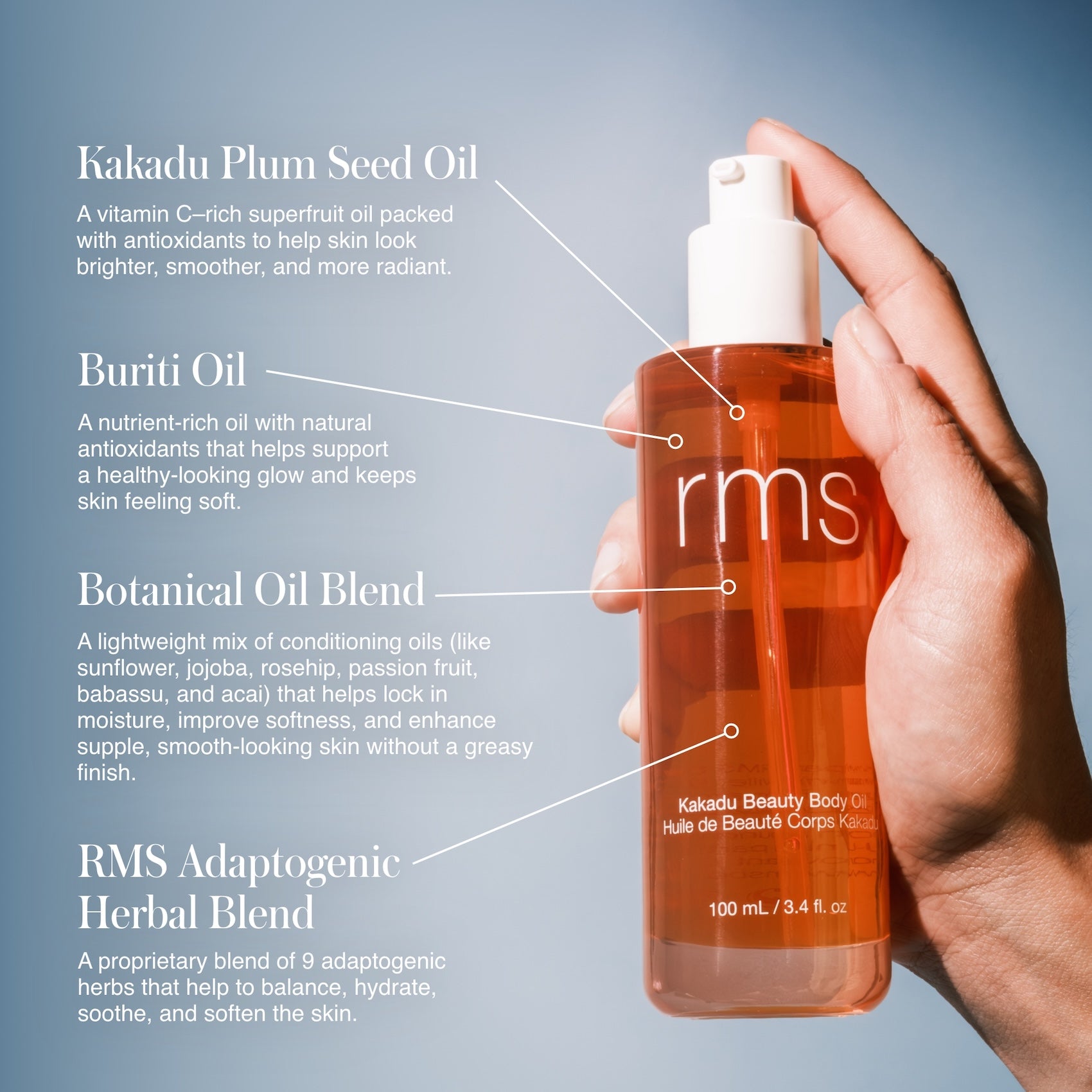 Silky Renewal Body Elixir TEAM DR JOSEPH - nourishing body oil
