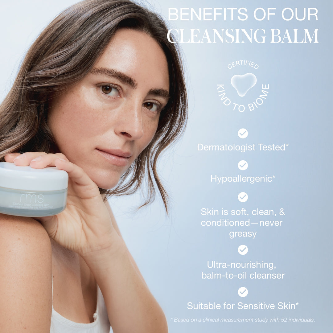Coconut Clean Cleansing Balm RMS Beauty North Glow