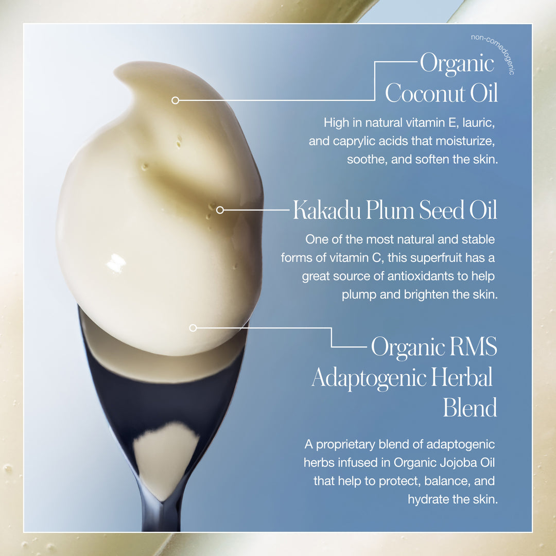Coconut Clean Cleansing Balm RMS Beauty North Glow