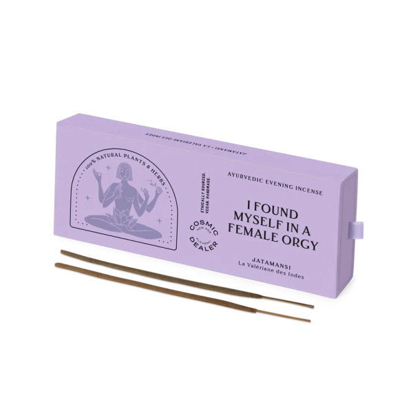 Ayurvedic Incense: I found myself in a Female Orgy