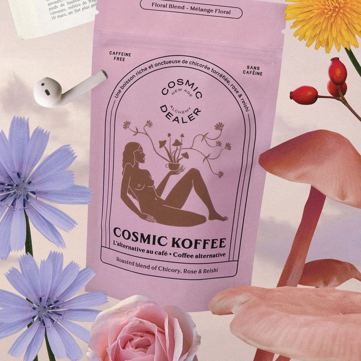 Cosmic Dealer Floral Koffee - Entspannung und Beruhigung mit Reishi und Rose