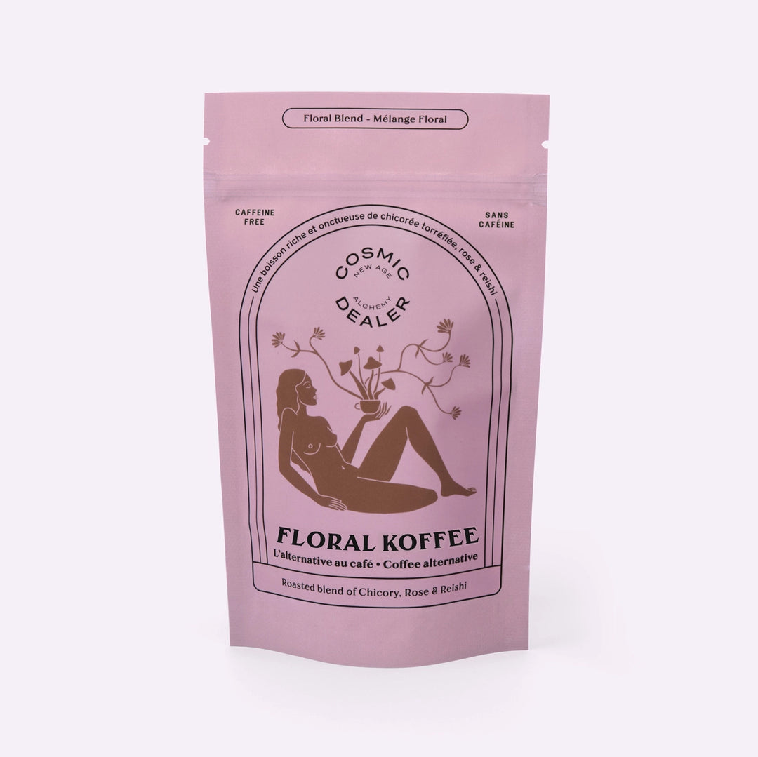 Cosmic Dealer Floral Koffee - Entspannung und Beruhigung mit Reishi und Rose North Glow