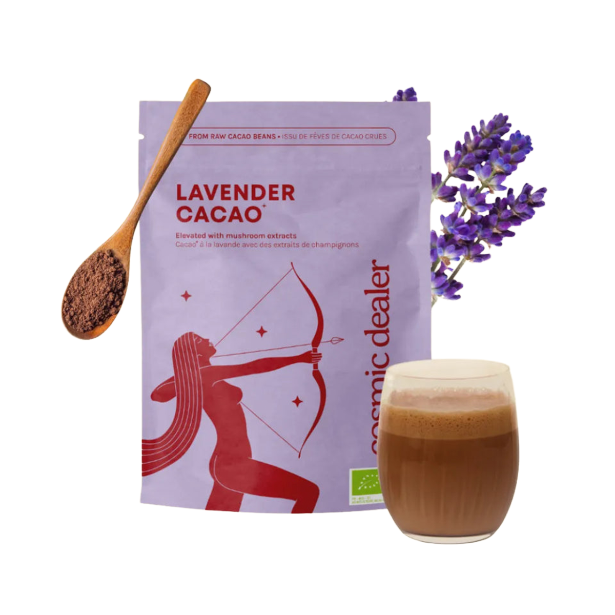 LAVENDER CACAO Trinkschokolade - COSMIC DEALER