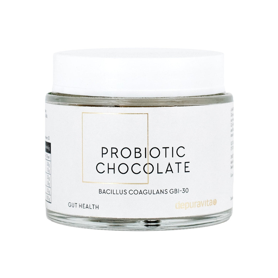 Probiotic Chocolate von depuravita - Probiotische Schokolade mit min. 48 % Kakao North Glow