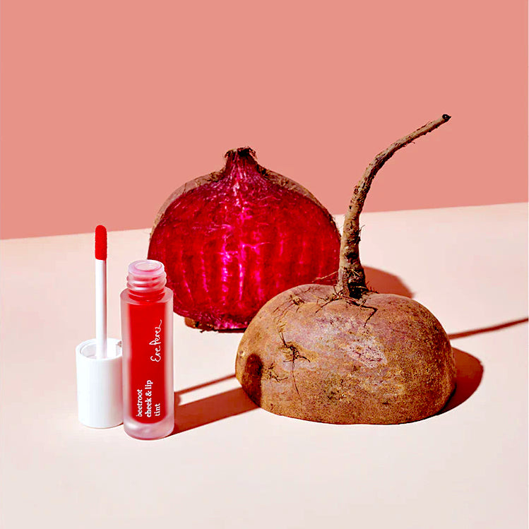 Beetroot Cheek & Lip Tint | Ere Perez - Lippenstift und Blush North Glow