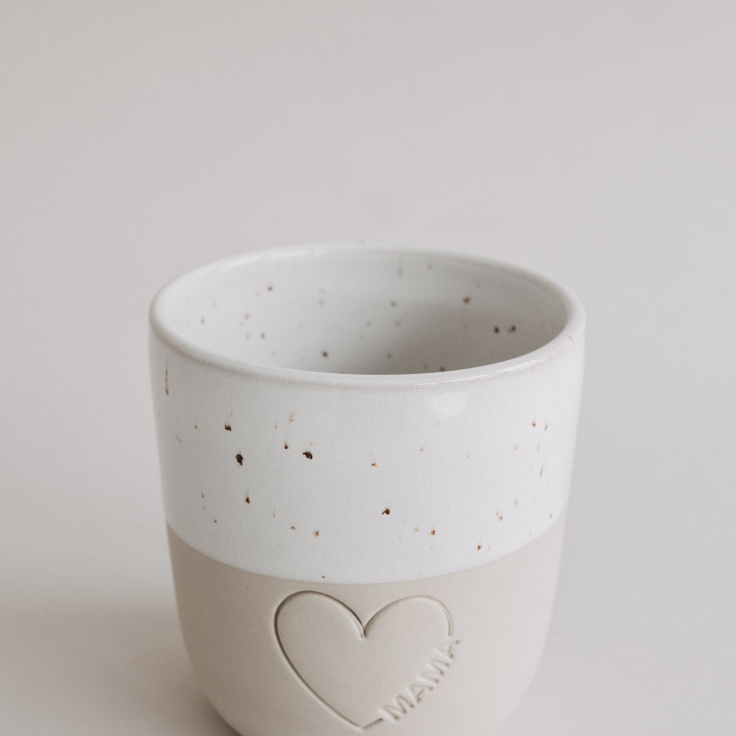 Kaffeebecher Großes Herz Mama - limited edition