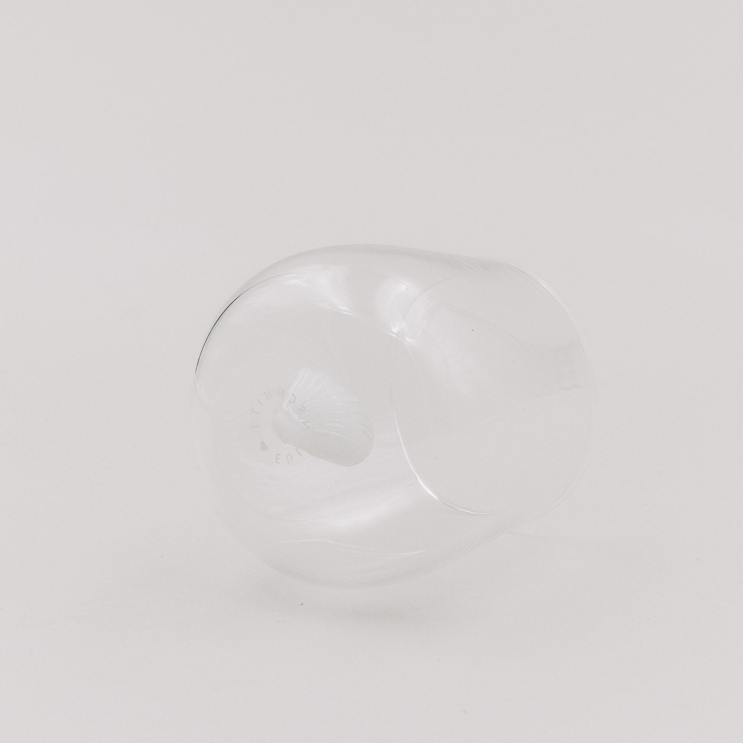 Trinkglas 3D-Figur Muschelfigur