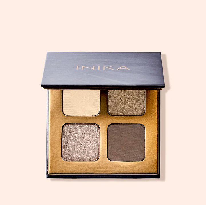 INIKA Organic | Quad Eyeshadow Palette (Wind) - Lidschatten