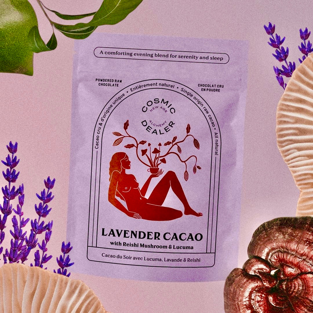Lavender Cacao - Gelassenheit mit Reishi & Lucuma North Glow