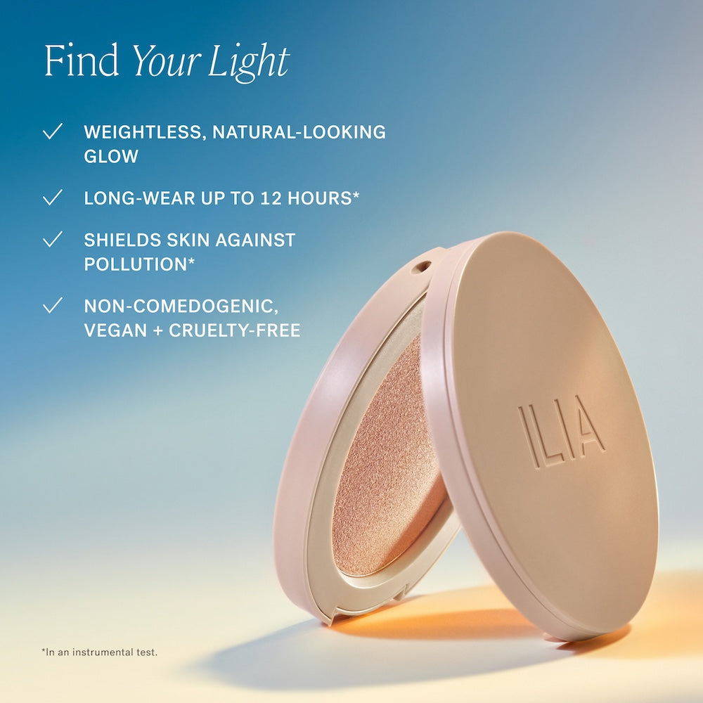 LIGHTSHIFT Cream Highlighter | ILIA Hightlighter in den Tönen GLINT, DAZE, ARC North Glow