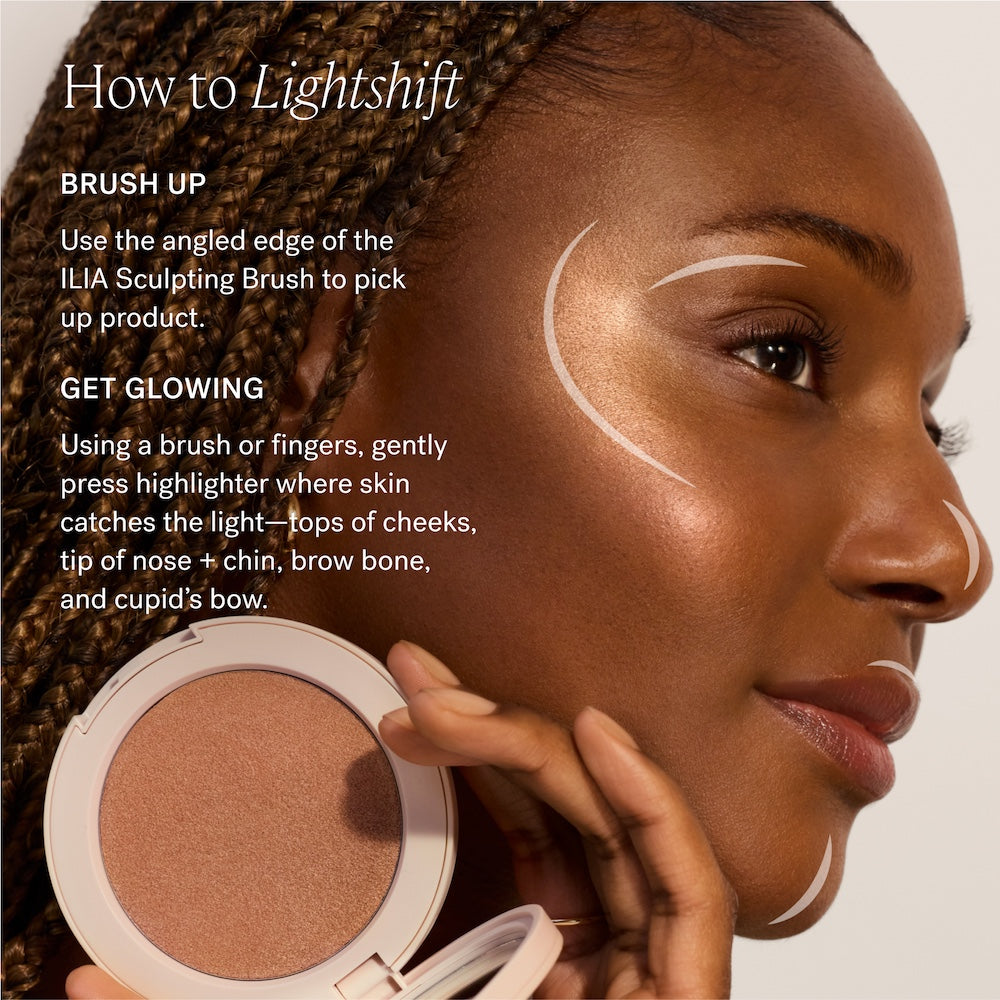 LIGHTSHIFT Cream Highlighter | ILIA Hightlighter in den Tönen GLINT, DAZE, ARC North Glow