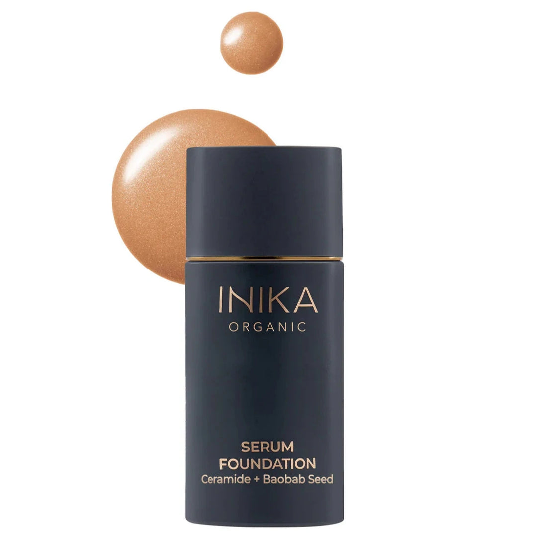 INIKA Serum Foundation Farbe Gratidude. North Glow