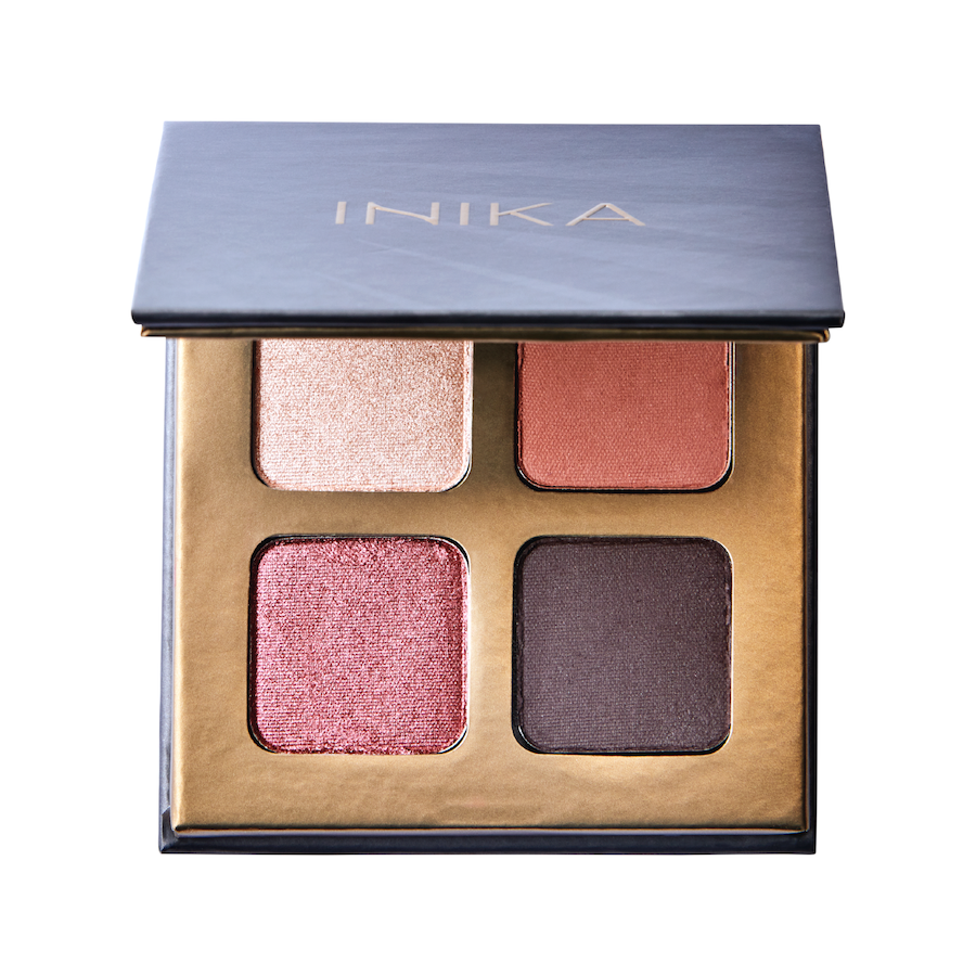 INIKA Organic | Quad Eyeshadow Palette (Flowers) - Lidschatten North Glow