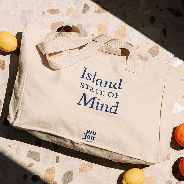 Strandtasche "Island State of Mind"