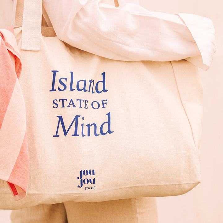 Strandtasche "Island State of Mind"