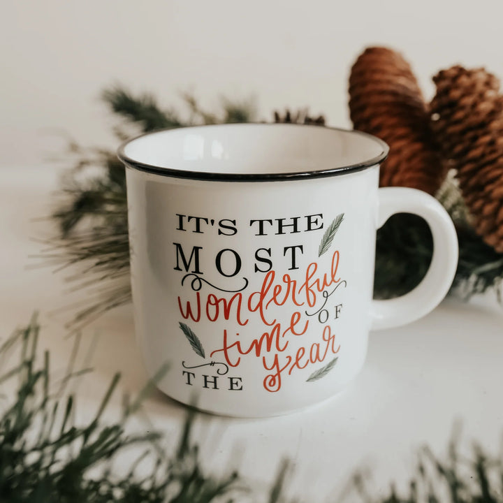 Weihnachtstasse "Most Wonderful Time of The Year"