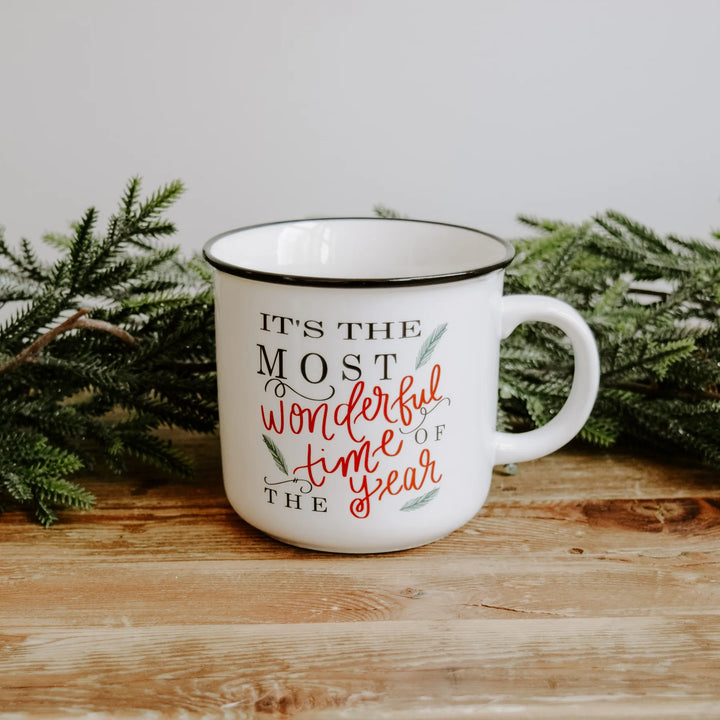 Weihnachtstasse "Most Wonderful Time of The Year"