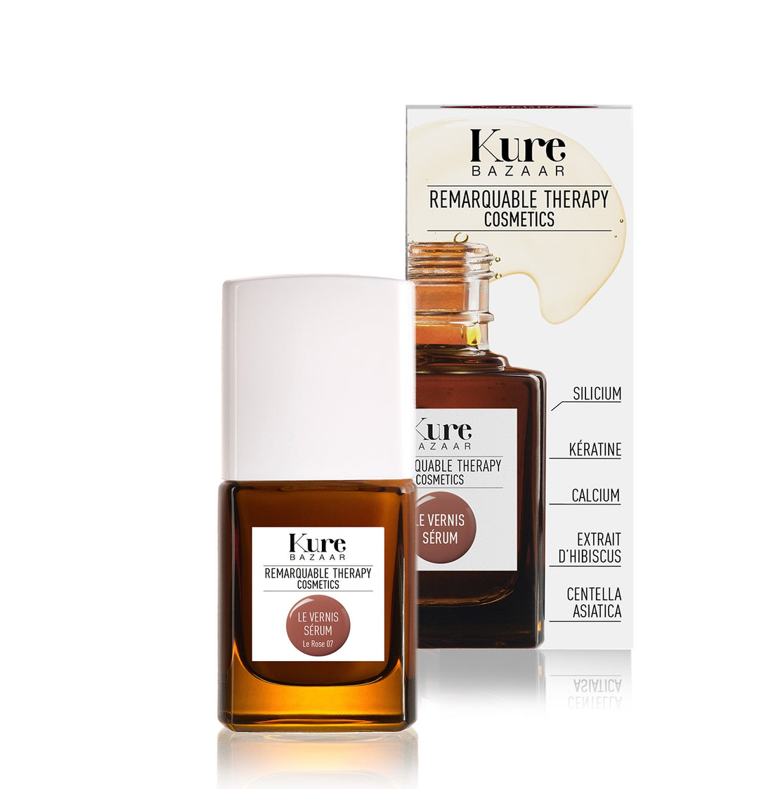 LE VERNIS SÈRUM Le Rose 07 | KURE BAZAAR - Serum-Nagellack North Glow