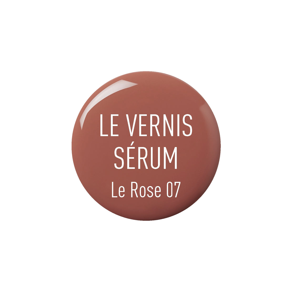 LE VERNIS SÈRUM Le Rose 07 | KURE BAZAAR - Serum-Nagellack North Glow