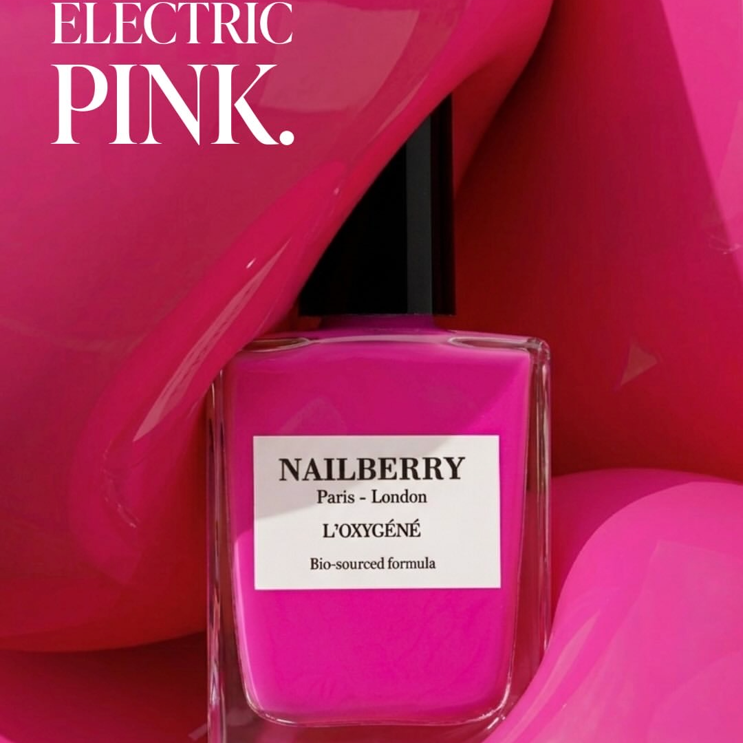 L'Oxygéné Nailberry Nagellack "Electric Pink"