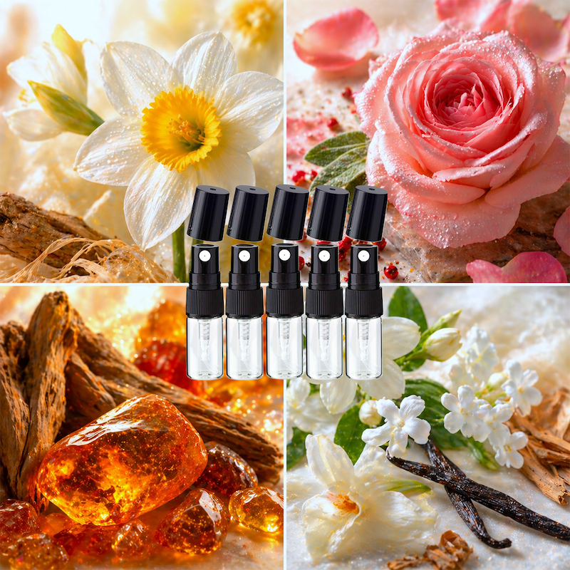 Velvet Muse – Floral Depth Parfum Discovery Set: 5 Düfte der Familie Blumig-Sinnlich