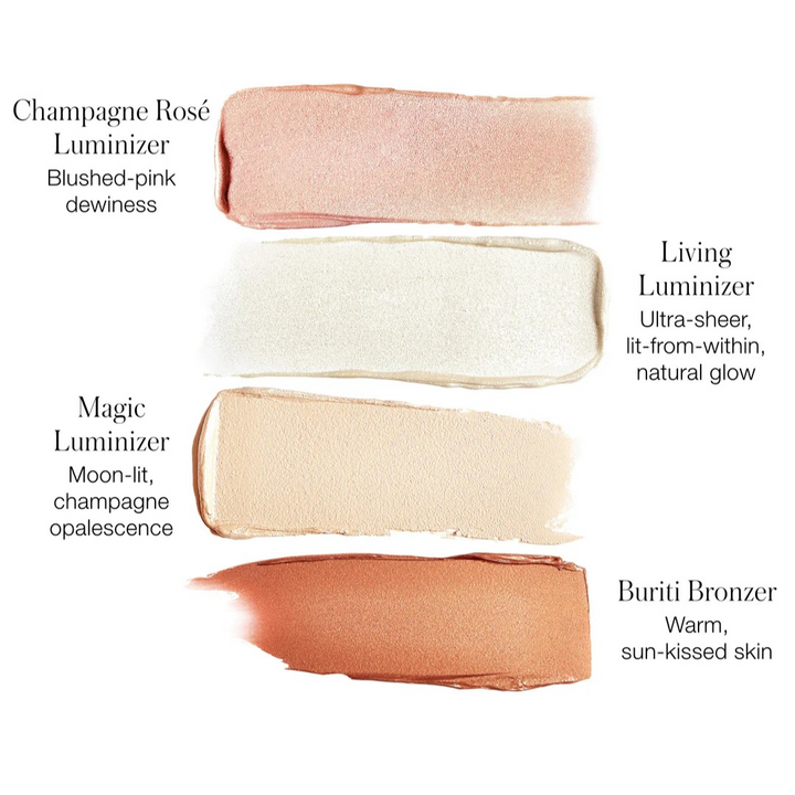 Living Luminizer Glow Quad Mini | RMS Beauty -  Highlighter Palette