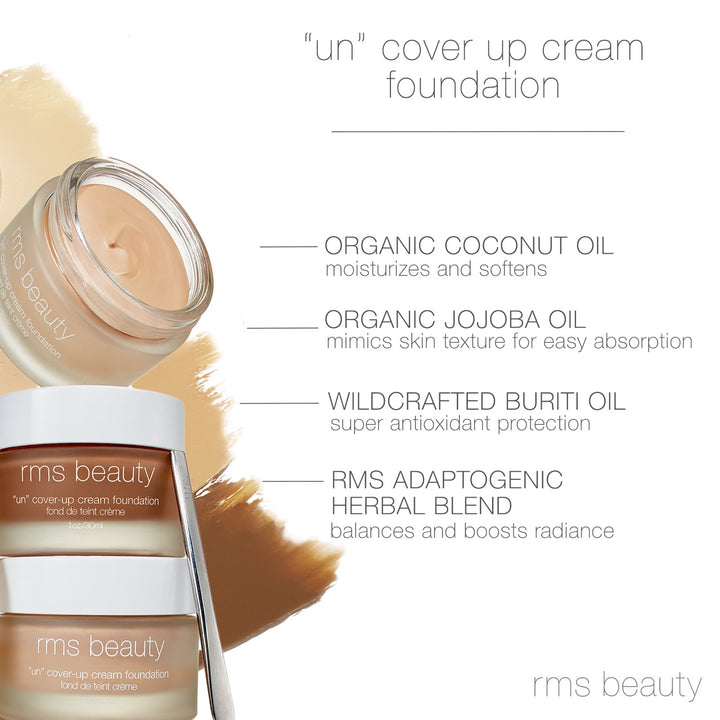 "Un"-Coverup Cream Foundation - pflegende, deckende Makeup Grundierung