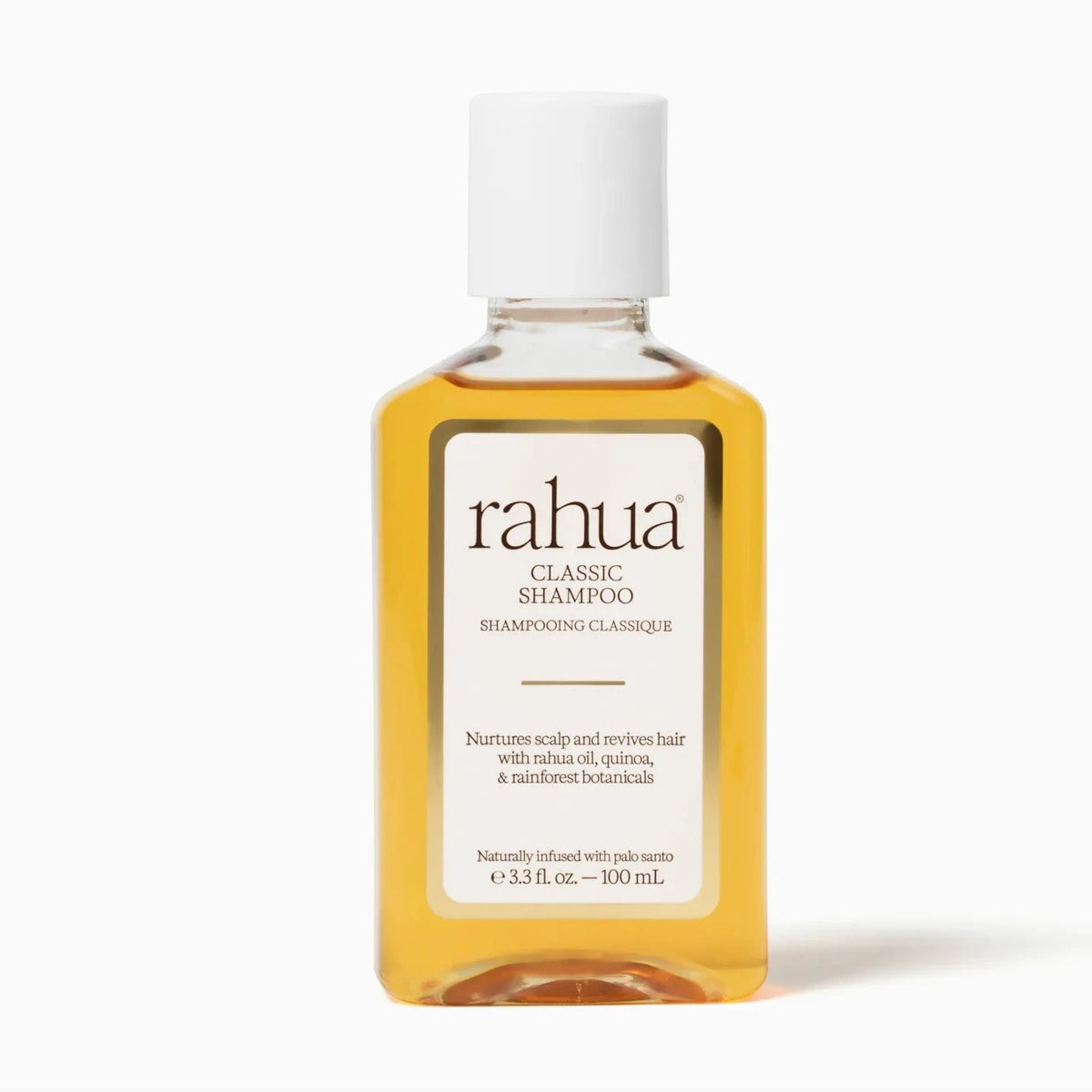 Rahua Classic Shampoo – Flasche vor hellem Hintergrund