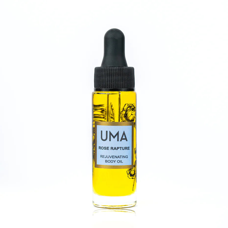 UMA Rose Rapture Rejuvenating Bodyoil- Körperöl mit verjüngender Pflege und berauschendem Duft North Glow