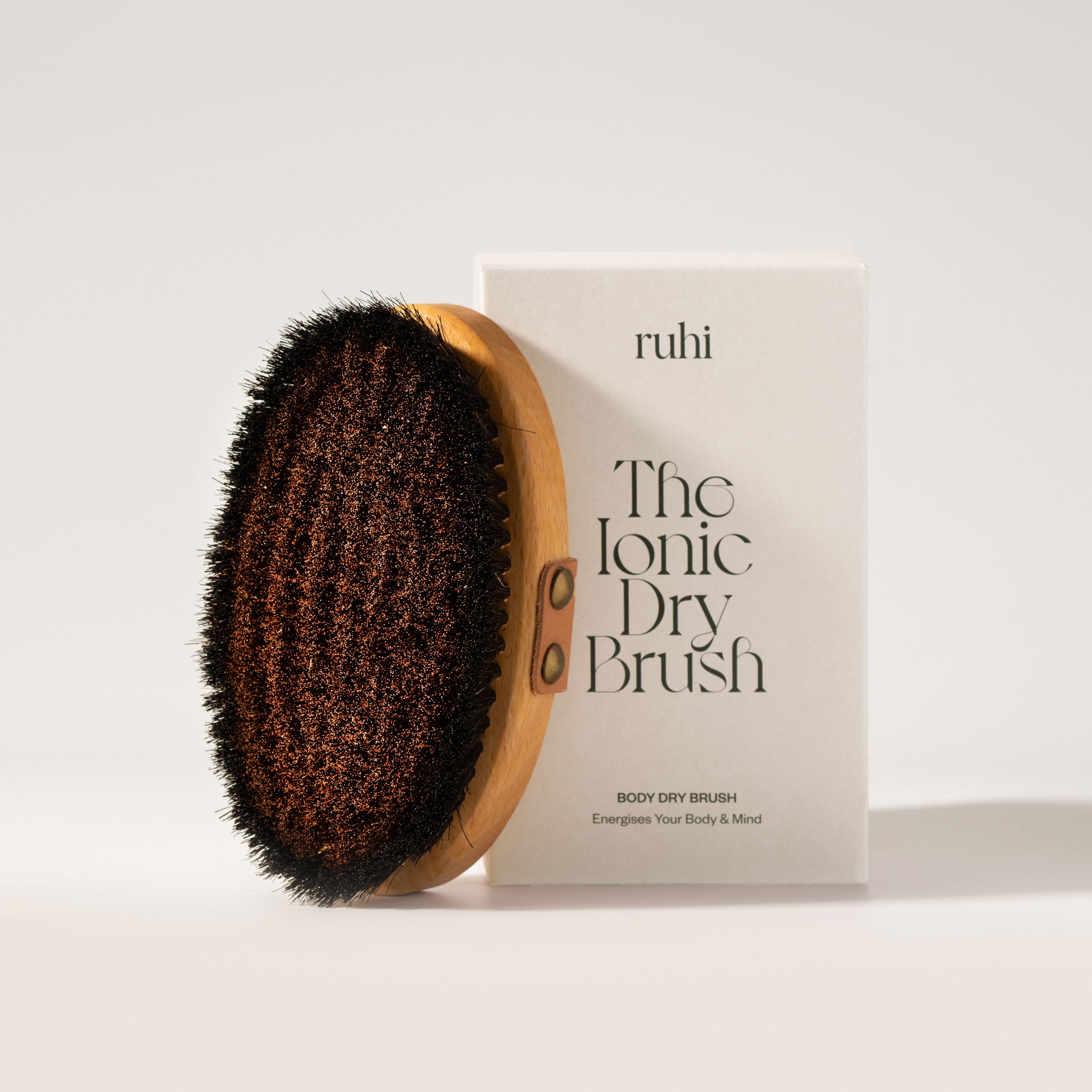 Ruhi The Ionic Dry Brush – Trockenbürste Verpackung 
