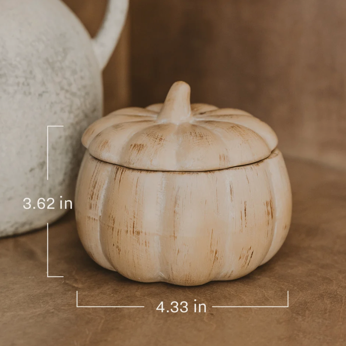 Pumpkin Spice - Duftkerze in Kürbisform
