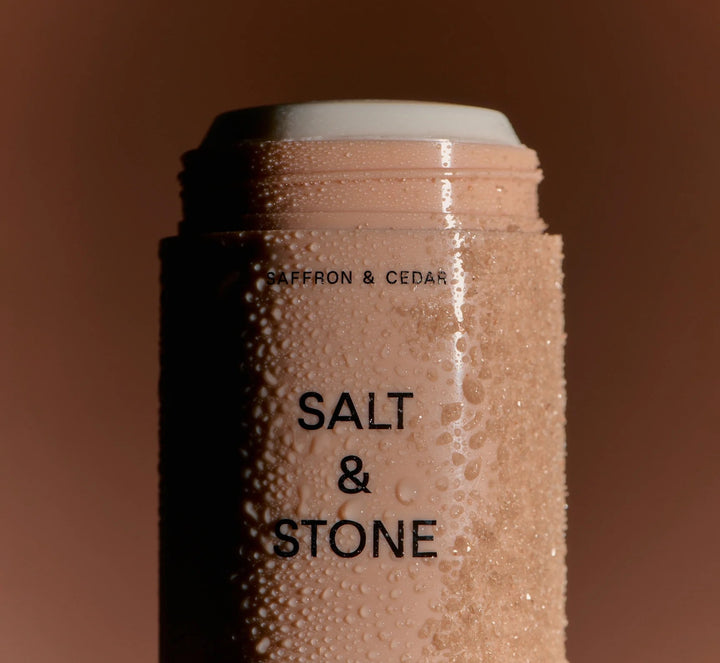 Saffron and Cedar Deodorant - SALT & STONE - Deo