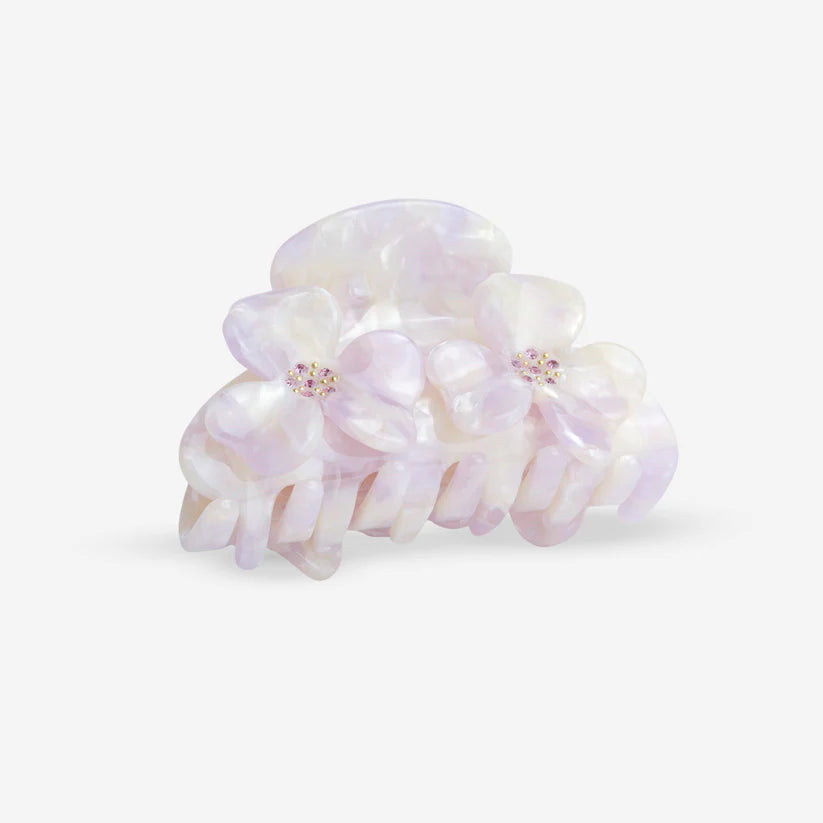 Elegante Bliss Haarklammer mit floralem Design