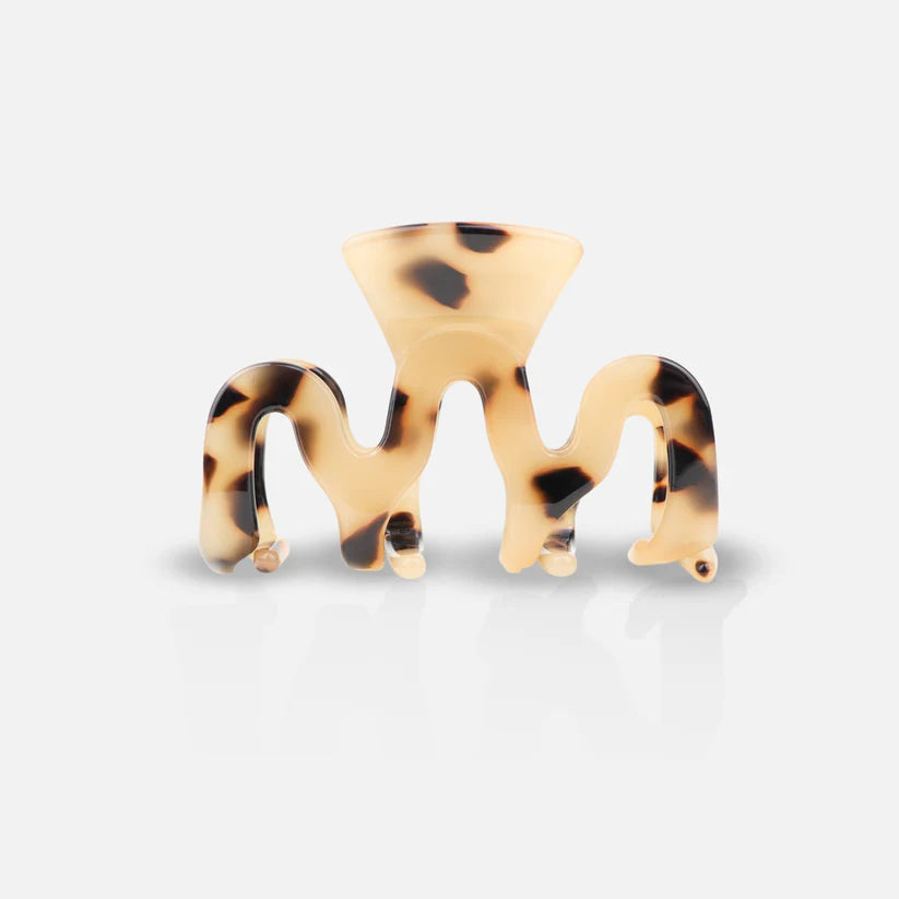 
SASSTIE Wave Cheetha  Hair Clip mit ozeaninspiriertem Design